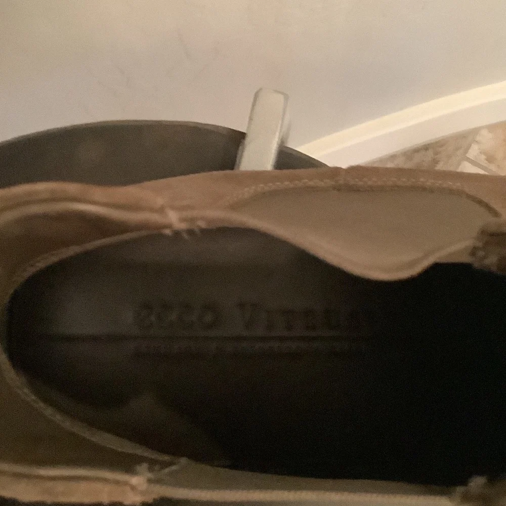 ECCO VITRUS Men's Brown Suede Chelsea Boots SZ 13